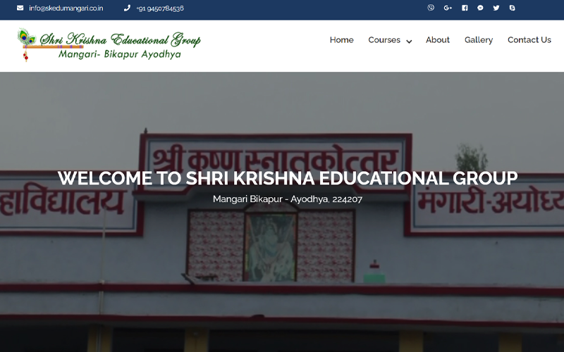 College Website